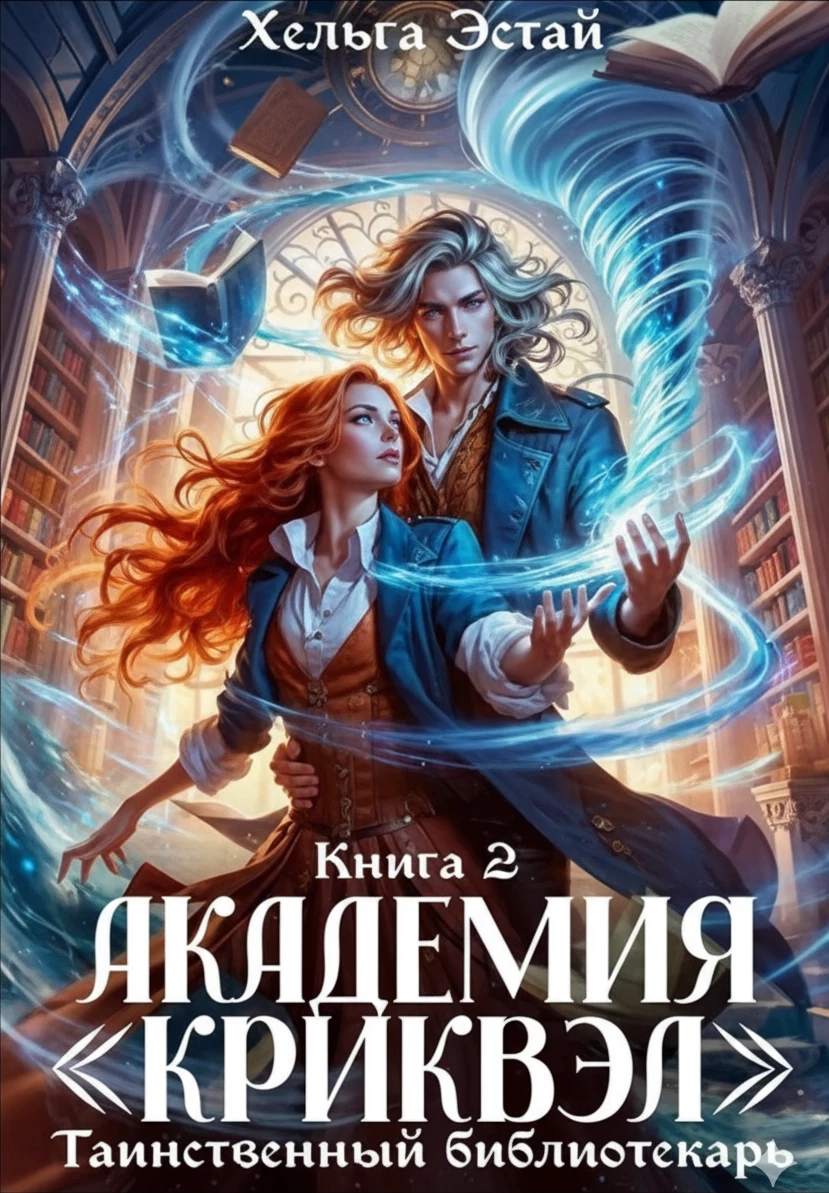 Книга Академия «Криквэл». Таинственный библиотекарь. Книга 2