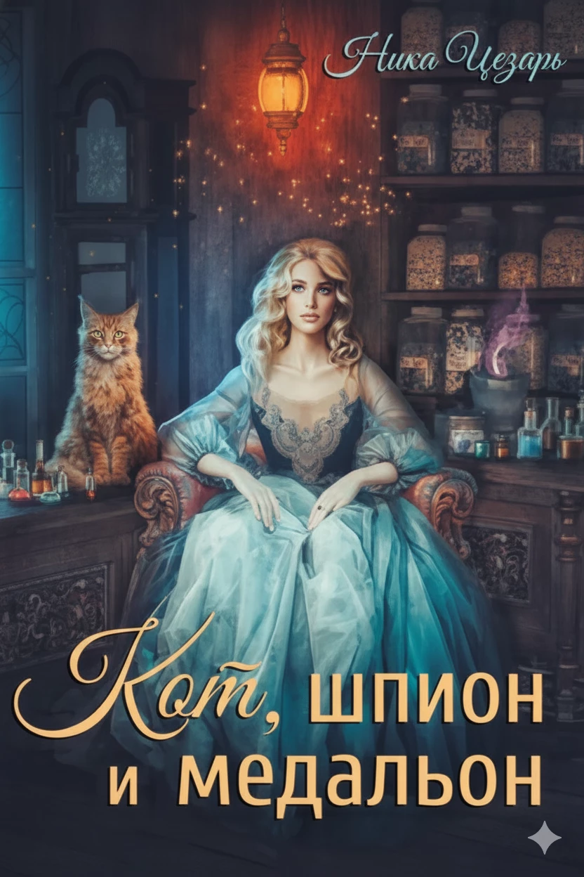Книга Кот, шпион и медальон или Ведьмы предпочитают неприятности