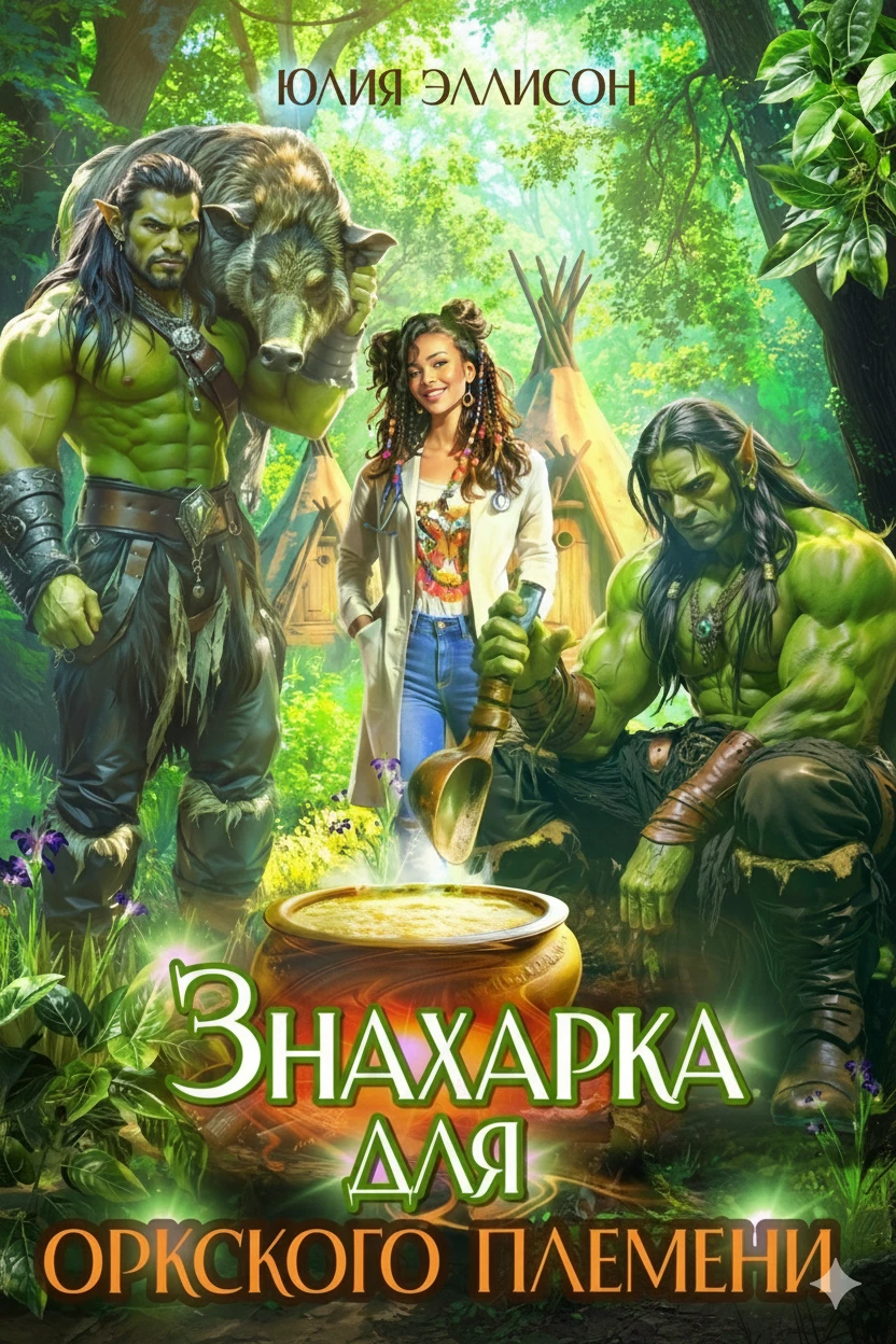 Книга Знахарка для оркского племени