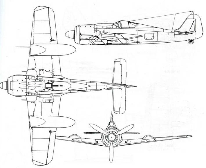 Focke-Wulf FW190 A/F/G.  1