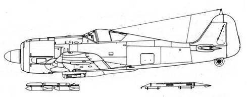 Focke-Wulf FW190 A/F/G.  1