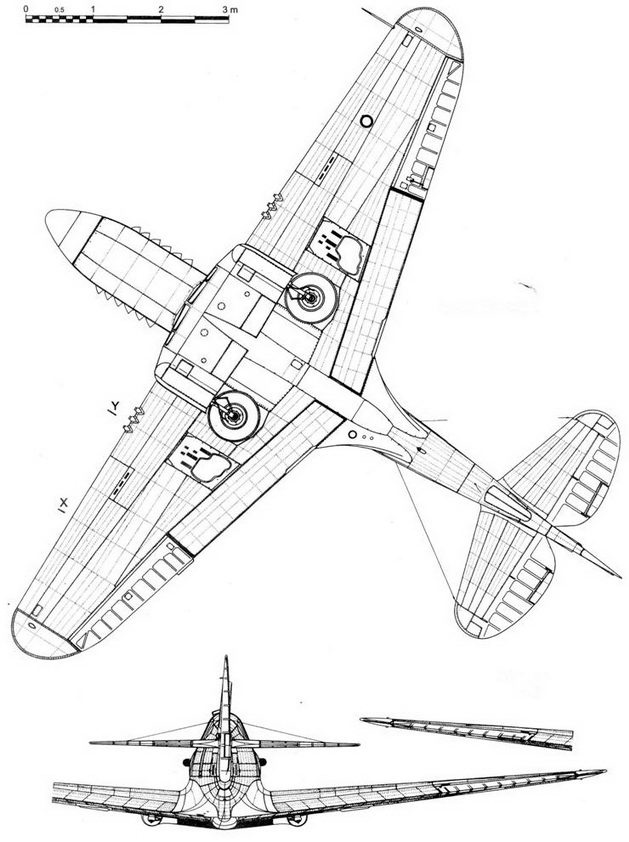 Curtiss P-40.  4