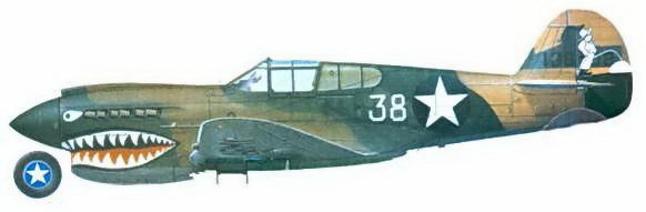 Curtiss P-40.  3