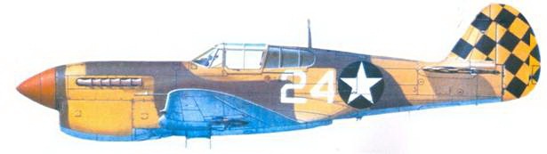 Curtiss P-40.  3