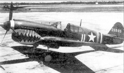 Curtiss P-40.  3