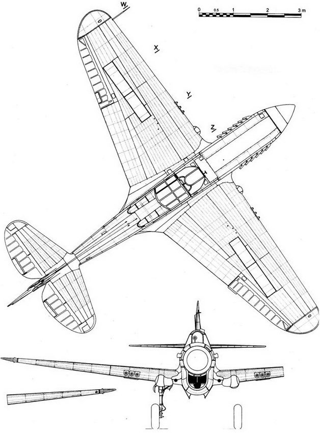 Curtiss P-40.  3