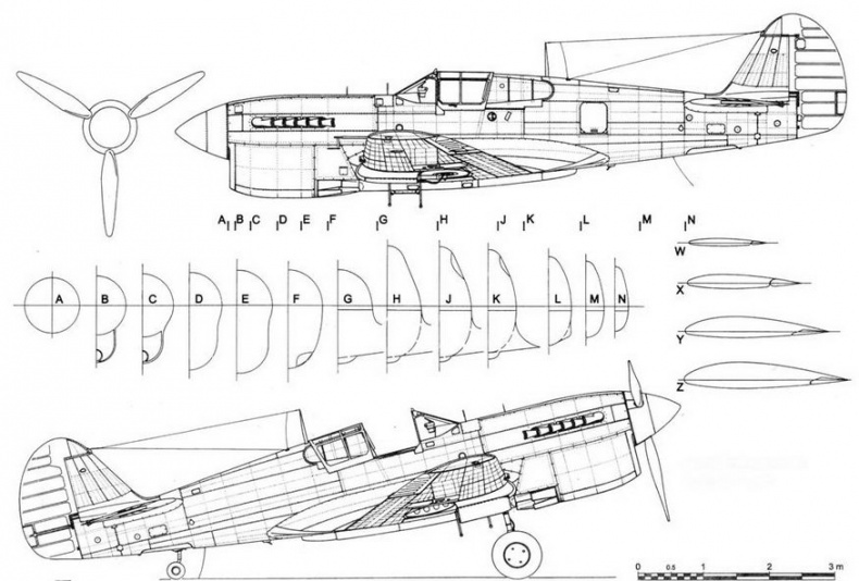 Curtiss P-40.  3