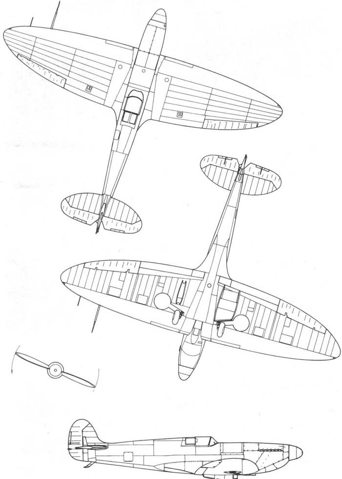 Supermarine Spitfire.  1