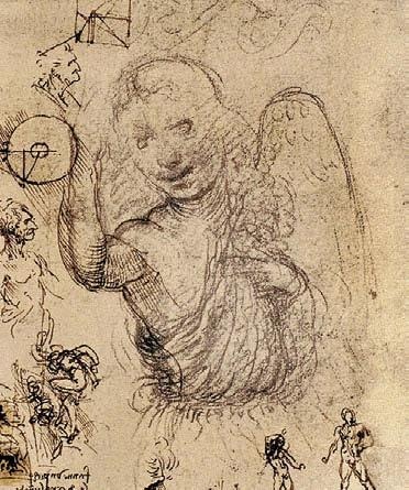 Love Story in Paintings. Leonardo da Vinci and Salai