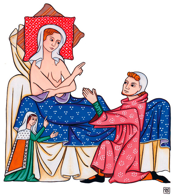 Порно стилизованное под средние века (61 фото)