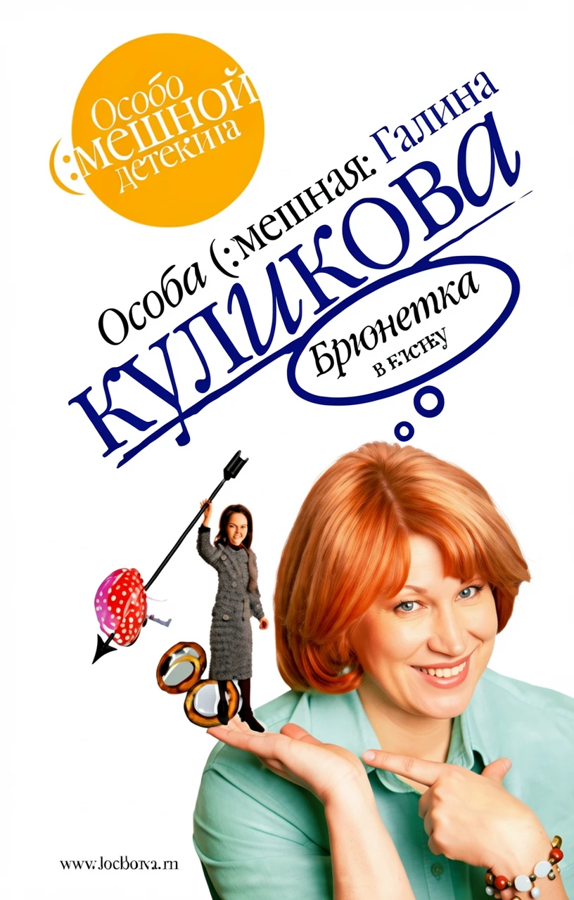 Книга Брюнетка в клетку