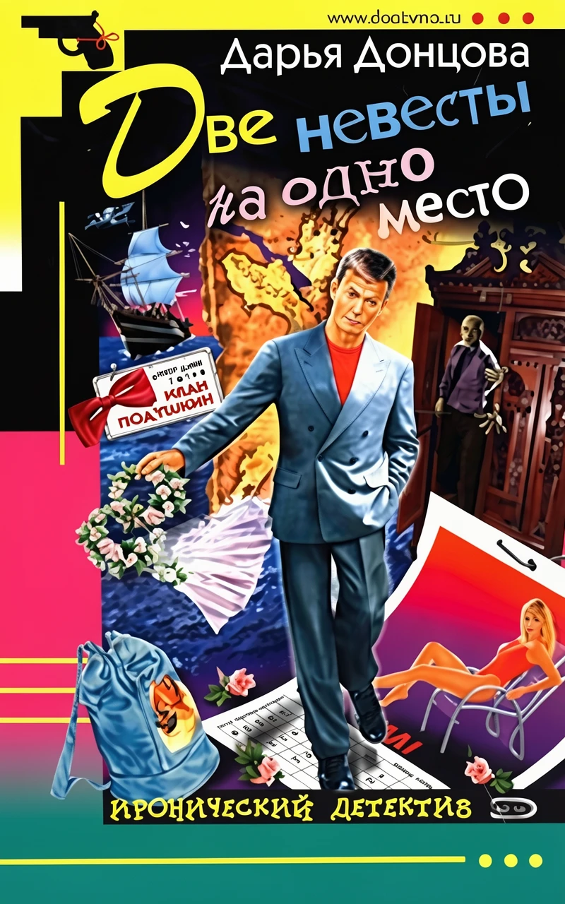 Книга Две невесты на одно место