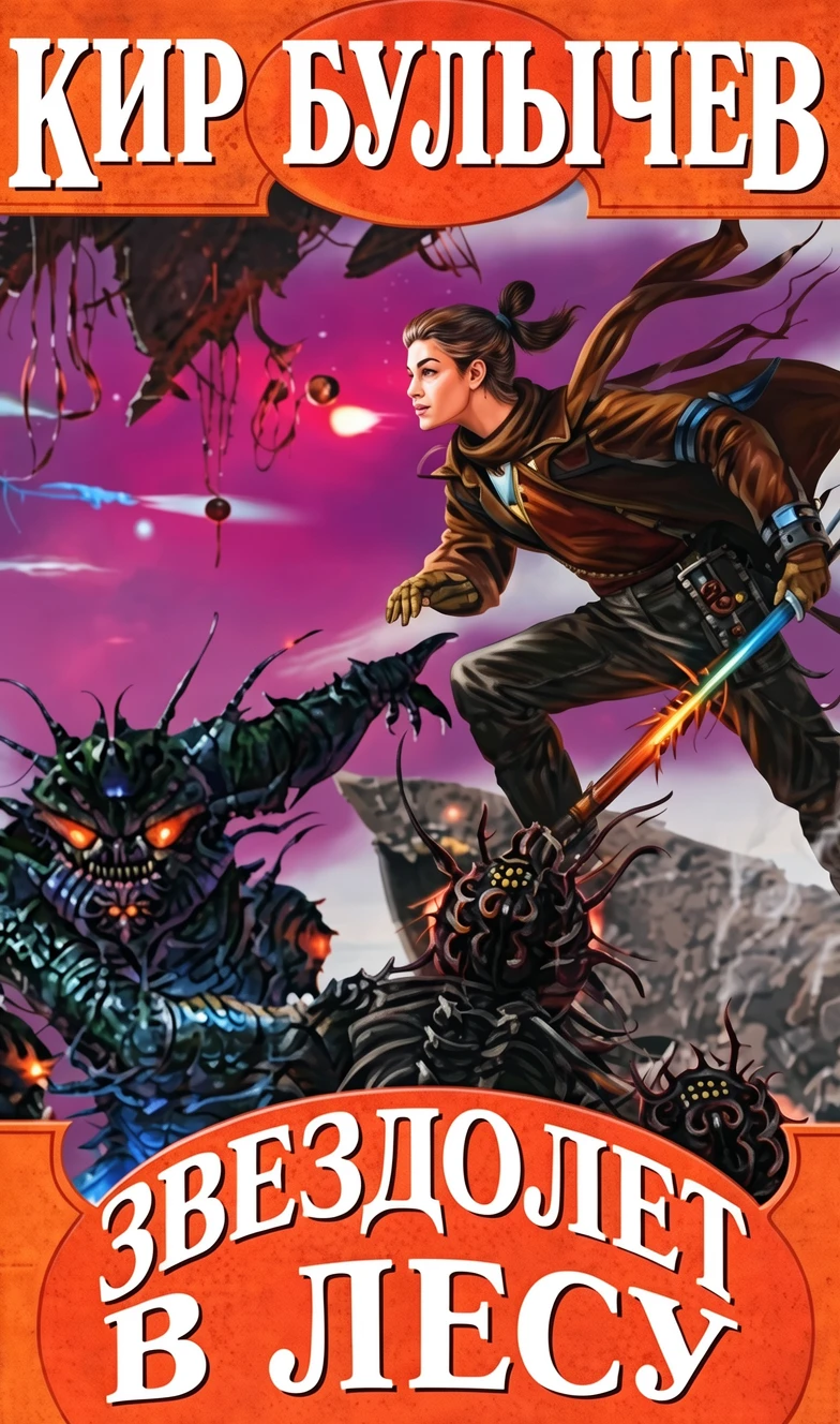 Книга Звездолет в лесу