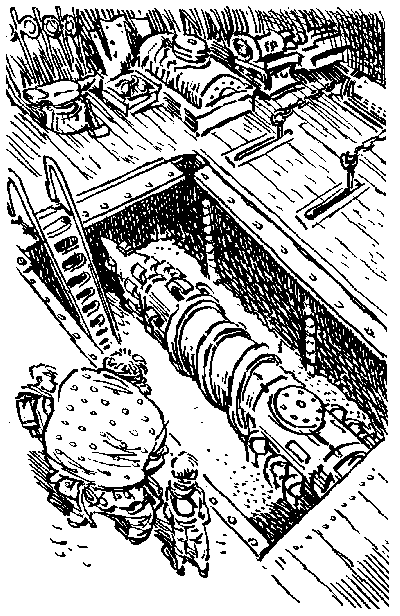 Иллюстрация к книге — Подземная лодка [Underground-boat-008.png]