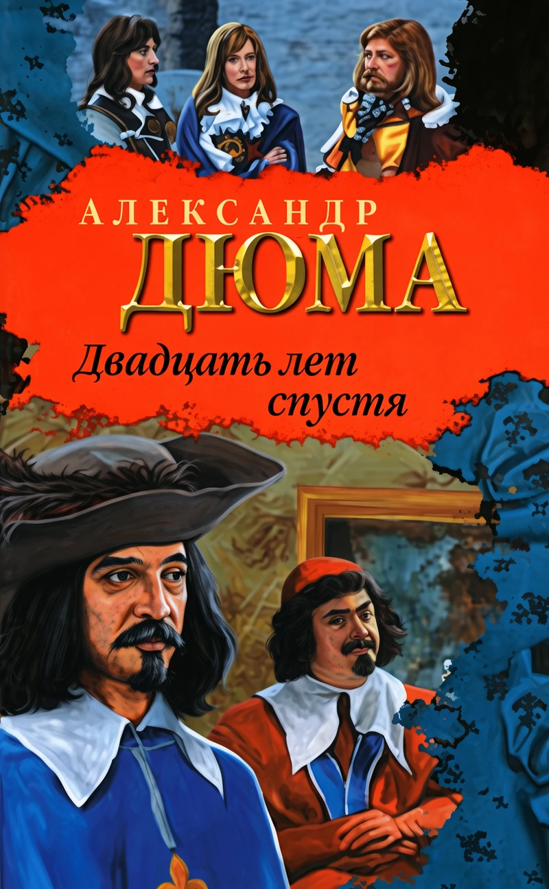 Книга Двадцать лет спустя