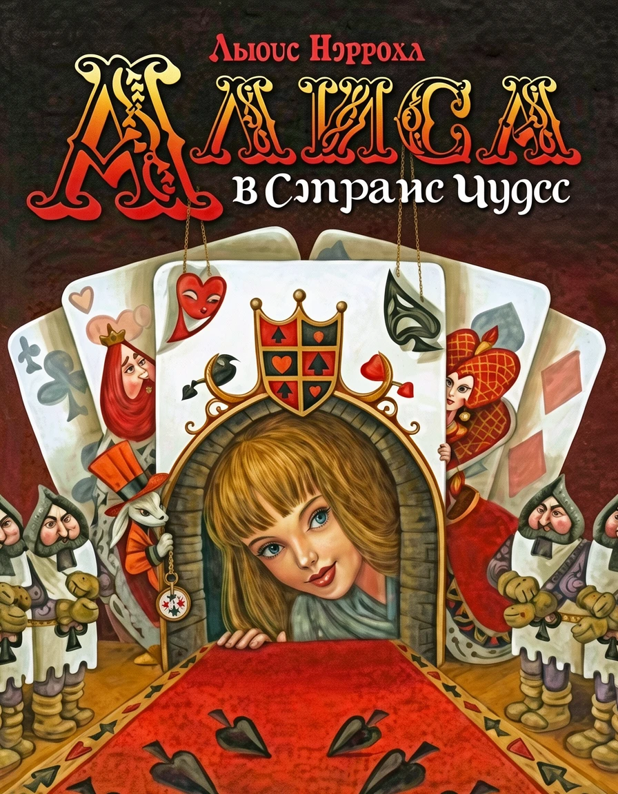 Книга Алиса в стране чудес