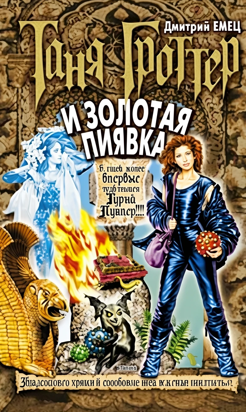 Книга Таня Гроттер и Золотая Пиявка