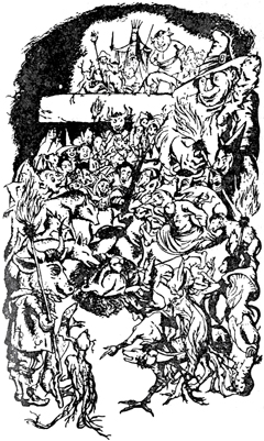 Иллюстрация к книге — Лев, Колдунья и Платяной шкаф [Lion-Witch-and-Wardrobe-32.jpg]