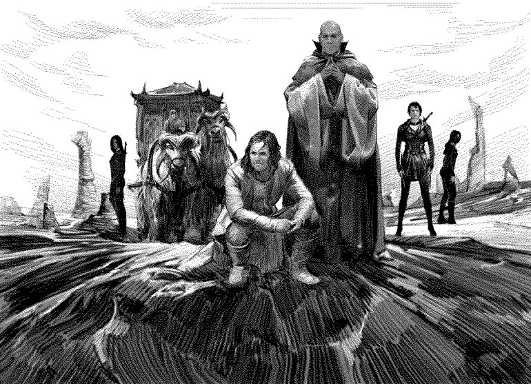 Иллюстрация к книге — Имя Зверя. Том 1. Взглянуть в бездну [Look-into-the-abyss-001.jpg]