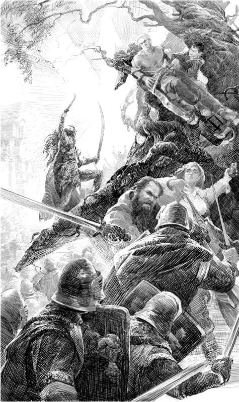 Иллюстрация к книге — Хранитель Мечей. Одиночество мага. Том 2 [Keeper-of-the-Swords-Loneliness-of-the-magician-Volume-2-007.jpg]