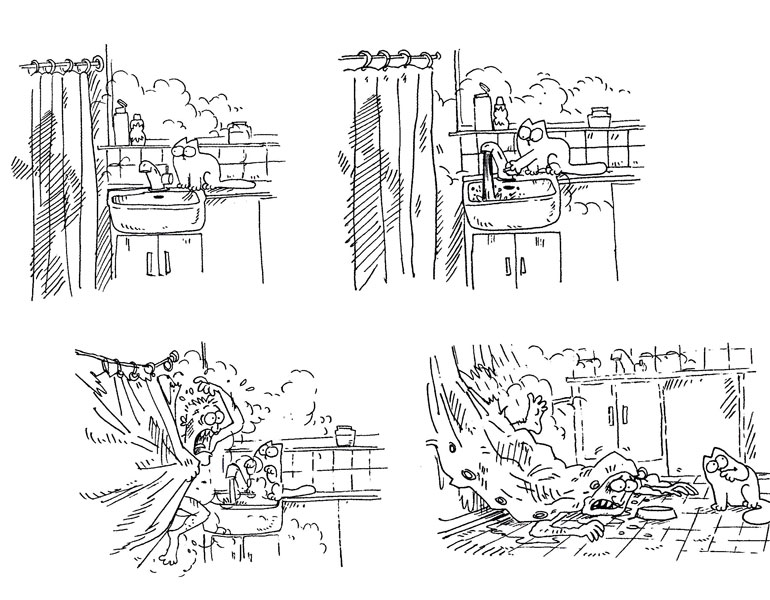 Иллюстрация к книге — Кот Саймона [Simons-Cat-13.jpg]