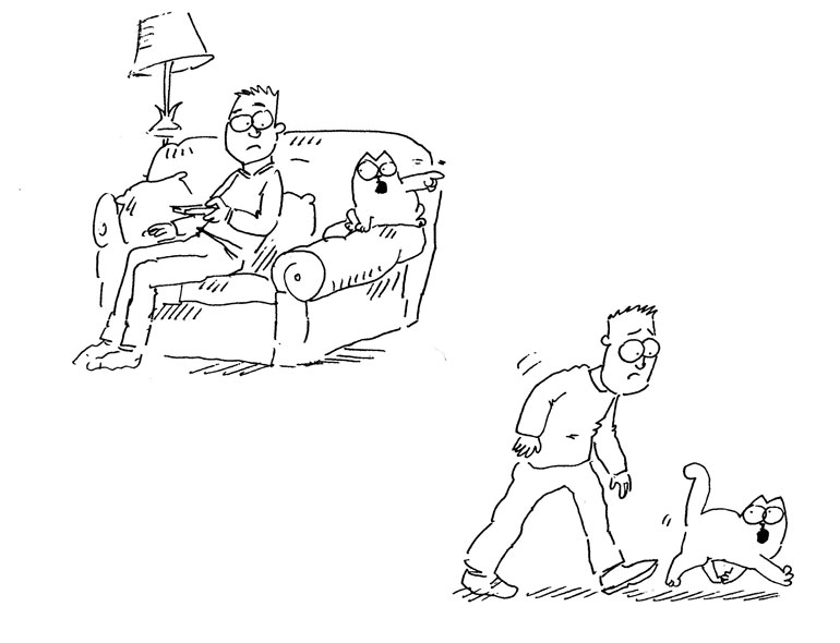 Иллюстрация к книге — Кот Саймона [Simons-Cat-131.jpg]