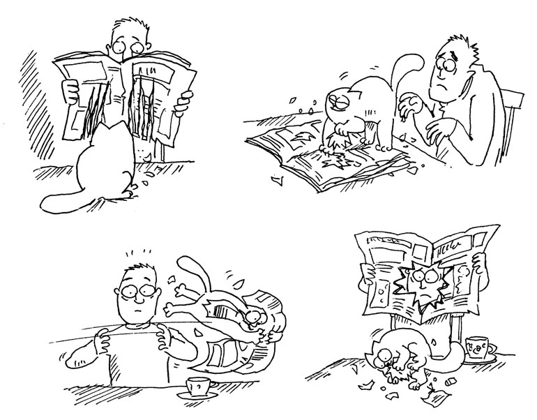 Иллюстрация к книге — Кот Саймона [Simons-Cat-183.jpg]