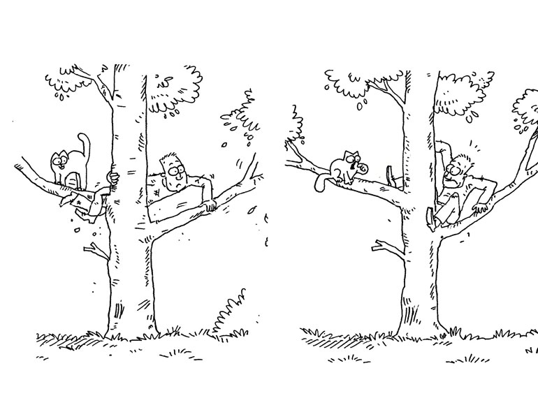 Иллюстрация к книге — Кот Саймона [Simons-Cat-200.jpg]