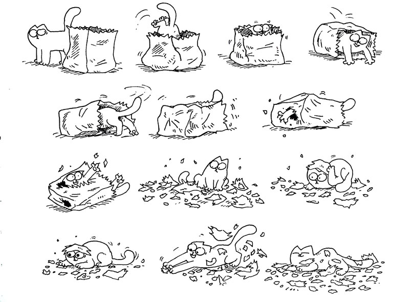 Иллюстрация к книге — Кот Саймона [Simons-Cat-219.jpg]