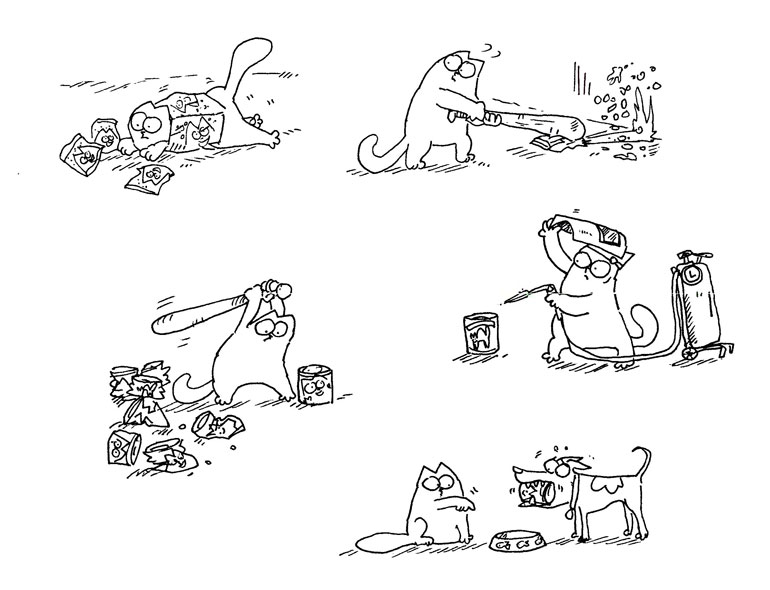Иллюстрация к книге — Кот Саймона [Simons-Cat-224.jpg]