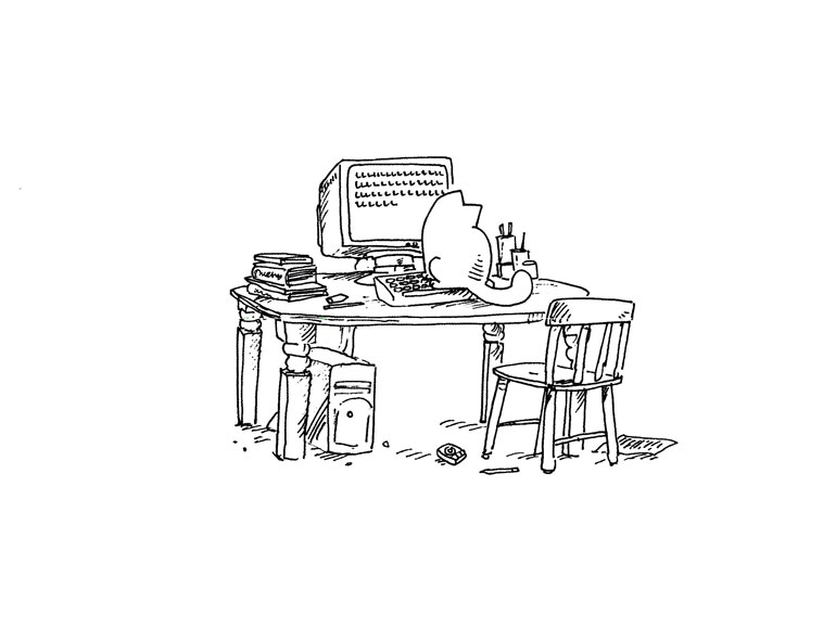 Иллюстрация к книге — Кот Саймона [Simons-Cat-226.jpg]