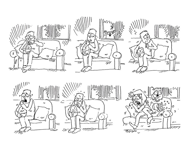 Иллюстрация к книге — Кот Саймона [Simons-Cat-227.jpg]