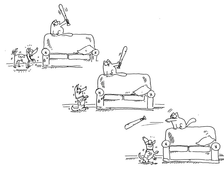 Иллюстрация к книге — Кот Саймона [Simons-Cat-46.jpg]