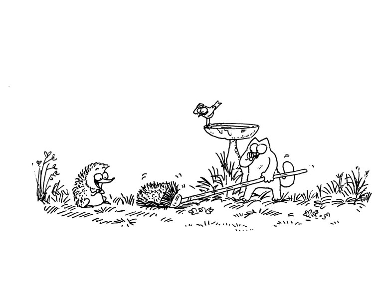 Иллюстрация к книге — Кот Саймона [Simons-Cat-64.jpg]