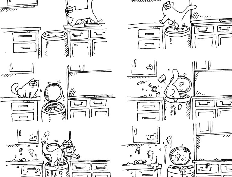 Иллюстрация к книге — Кот Саймона [Simons-Cat-78.jpg]