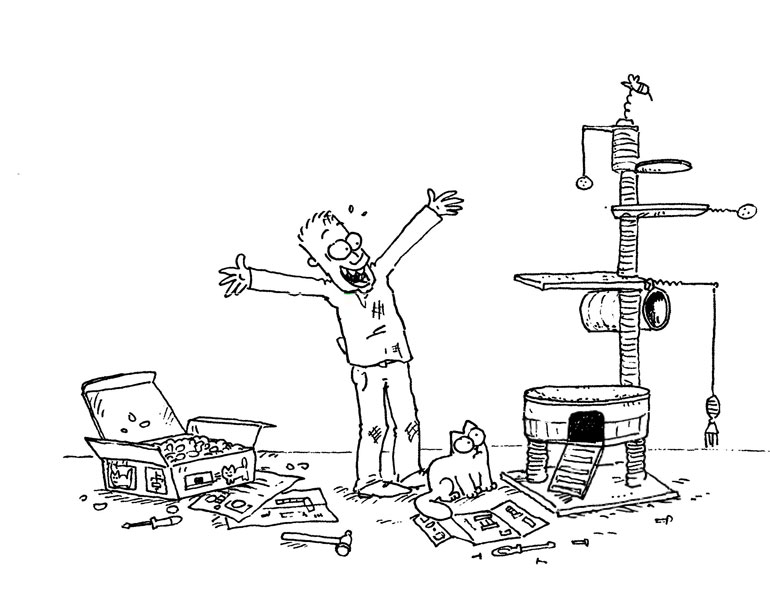 Иллюстрация к книге — Кот Саймона [Simons-Cat-80.jpg]