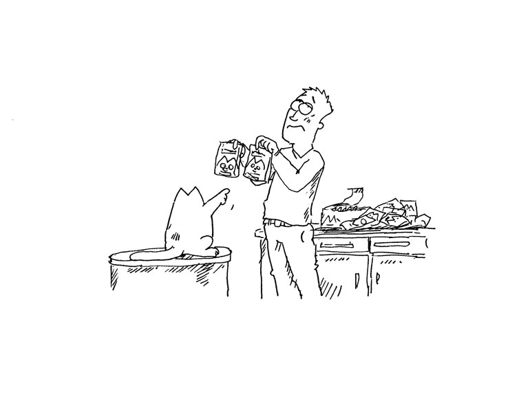 Иллюстрация к книге — Кот Саймона [Simons-Cat-82.jpg]