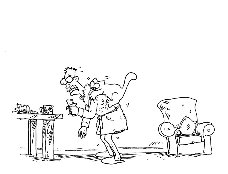 Иллюстрация к книге — Кот Саймона [Simons-Cat-85.jpg]