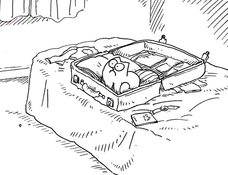 Иллюстрация к книге — Кот Саймона [Simons-Cat-88.jpg]