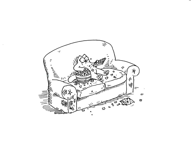 Иллюстрация к книге — Кот Саймона [Simons-Cat-97.jpg]