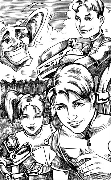 Иллюстрация к книге — Пришельцы из холодильника [Newcomers-from-the-fridge-01.jpg]