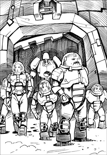 Иллюстрация к книге — Пришельцы из холодильника [Newcomers-from-the-fridge-03.jpg]