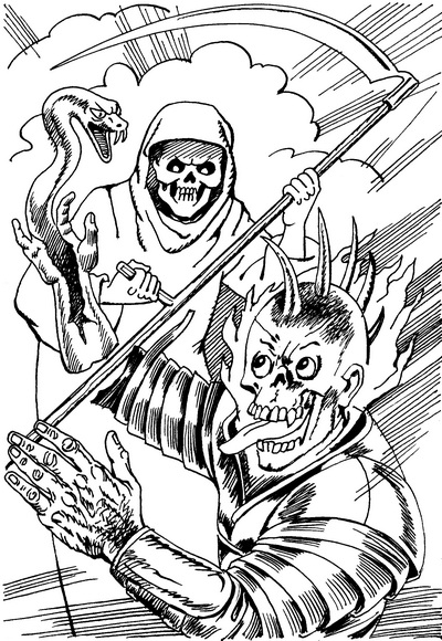 Иллюстрация к книге — Ягге и магия вуду [ = Гроб на колесиках ] [Yagge-and-voodoo-magic-011.jpg]