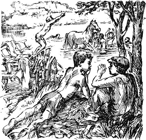 Иллюстрация к книге — Васек Трубачев и его товарищи [i_015.png]