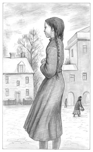 Иллюстрация к книге — Динка прощается с детством [i_001.jpg]