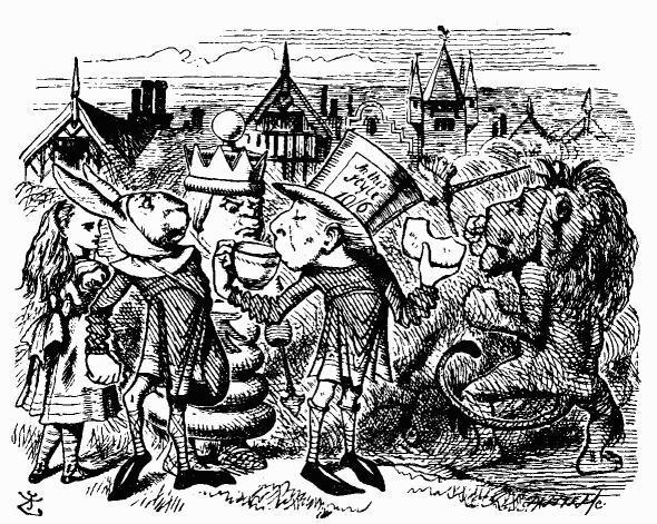 Иллюстрация к книге — Сквозь зеркало и что там увидела Алиса, или Алиса в Зазеркалье [bdtofb2im_37.png]