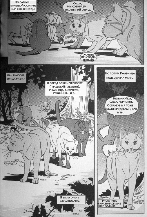 Иллюстрация к книге — Манга. Звездоцап и Саша: В леса! [68.jpg]