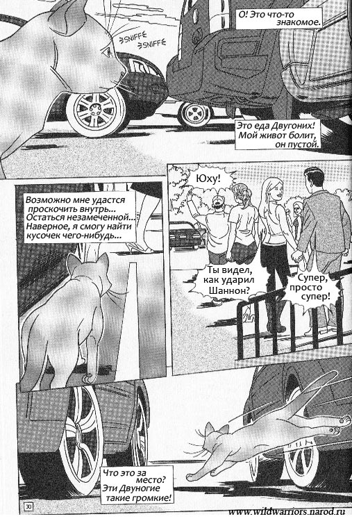 Иллюстрация к книге — Манга. Звездоцап и Саша: Бегство из леса [24.jpg]