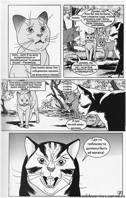 Иллюстрация к книге — Манга. Звездоцап и Саша: Возвращение в племена [8.jpg]