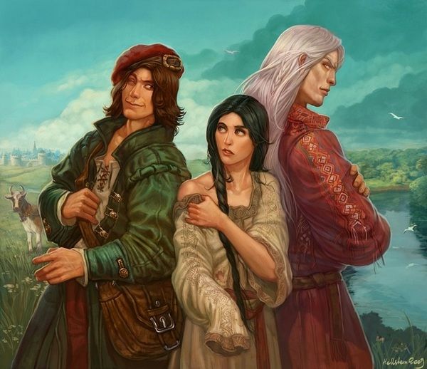 Иллюстрация к книге — Год Крысы. Видунья [pic_1.jpg]